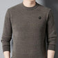 🔥🔥Man at the Top of Warmth Crew Neck Sweater - Ideal Gift