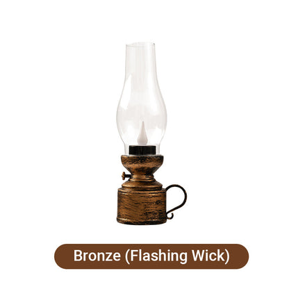 👍Last Day Promotion 50% OFF💥💥LED Vintage Kerosene Lamp Electronic Swing Candle